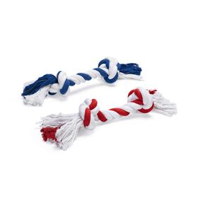 Beeztees Çift Düğümlü Diş İpi Pamuk İplerden 62x11x11 cm 400 gr Köpek Oyuncağı