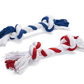 Beeztees Çift Düğümlü Diş İpi Pamuk İplerden 62x11x11 cm 400 gr Köpek Oyuncağı