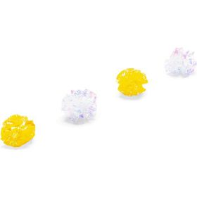 Beeztees Crinkle Evy 4x5 cm Hışırtılı Top Yavru Kedi Oyuncağı
