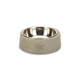Beeztees DBL 12.5 cm 160 ml Paslanmaz Çelik Kedi Mama Su Kabı