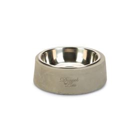 Beeztees DBL 12.5 cm 160 ml Paslanmaz Çelik Kedi Mama Su Kabı