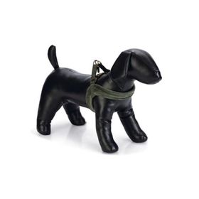 Beeztees DBL 15 mm 36 cm Velur Yeşil XXS Köpek Göğüs Tasması