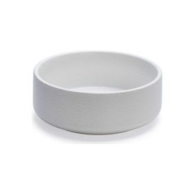 Beeztees DBL 18 cm 1200 ml Seramik Mat Beyaz Köpek Mama Su Kabı