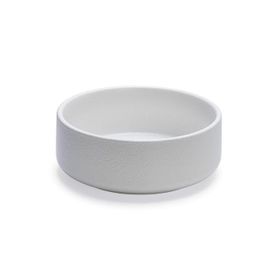Beeztees DBL 18 cm 1200 ml Seramik Mat Beyaz Köpek Mama Su Kabı