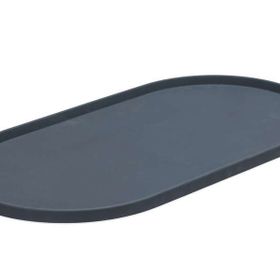Beeztees DBL Antrasit 45x25x1.5 cm Silikon Kaymaz Mama Su Kabı Servisi