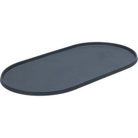 Beeztees DBL Antrasit 55x30x1.7 cm Silikon Kaymaz Mama Su Kabı Servisi