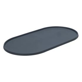 Beeztees DBL Antrasit 55x30x1.7 cm Silikon Kaymaz Mama Su Kabı Servisi