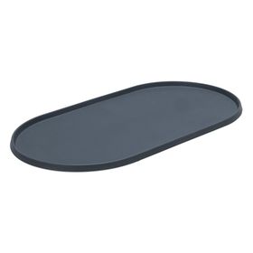 Beeztees DBL Antrasit 55x30x1.7 cm Silikon Kaymaz Mama Su Kabı Servisi