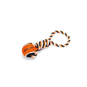 Beeztees Diş İpi Tutamaçlı Tenis Topu 30x7x6.3 cm 135 gr Köpek Oyuncağı