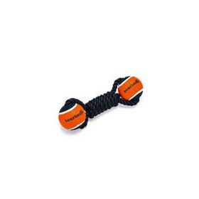 Beeztees Diş İpi ve İki Siyah 22x7x6.3 cm 195 gr Tenis Topu Köpek Oyuncağı
