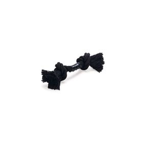 Beeztees Flossy Pamuk Çift Düğümlü Diş İpi 20x6x4.5 cm Siyah Köpek Oyuncağı