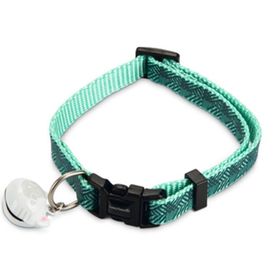 Beeztees Geo Yeşil 20-30 cm Zilli Kedi Boyun Tasması