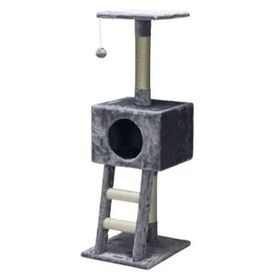 Beeztees Gri 40x35x110 cm Kedi Tırmalama Direği