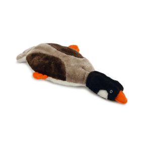 Beeztees Hışırtı Sesli Ördek 40x14x7 cm Kahverengi Peluş Köpek Oyuncağı
