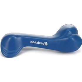 Beeztees İçi Dolu Kemik Kauçuk 14 cm Mavi Köpek Oyuncağı