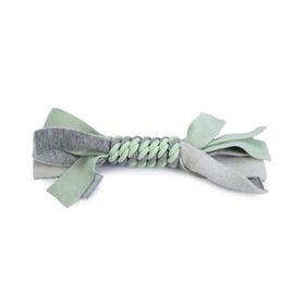 Beeztees İp ve Peluş 25x4x4 cm Yeşil Yavru Köpek Oyuncağı