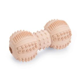 Beeztees Kauçuk Pembe 9 cm Dambıl Yavru Köpek Oyuncağı