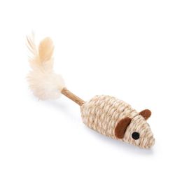 Beeztees Kedi Otlu Fare ve Tüylü Matatabi Çubuğu 12 cm Kedi Oyuncağı