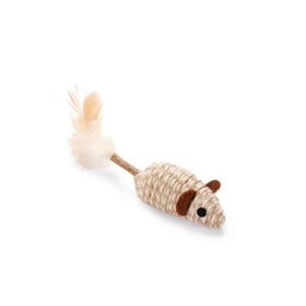 Beeztees Kedi Otlu Fare ve Tüylü Matatabi Çubuğu 12 cm Kedi Oyuncağı
