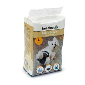 Beeztees Kullan-At 10 Adet L Siyah Köpek Alt Bezi