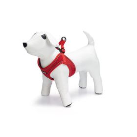 Beeztees Neopren Kırmızı S 38-44 cm Köpek Göğüs Tasması