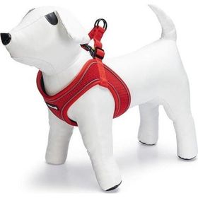 Beeztees Neopren Kırmızı S 38-44 cm Köpek Göğüs Tasması