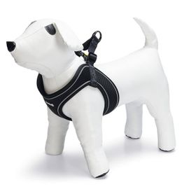Beeztees Neopren Siyah M 41-46 cm Köpek Göğüs Tasması