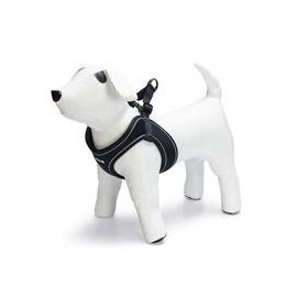 Beeztees Neopren Siyah M 41-46 cm Köpek Göğüs Tasması