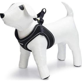 Beeztees Neopren Siyah M 41-46 cm Köpek Göğüs Tasması
