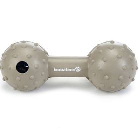 Beeztees Ödül ve Oyun Dambıl Kauçuk 11.5 cm Bej Köpek Oyuncağı