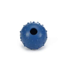 Beeztees Ödül ve Oyun Topu Kauçuk 5 cm Mavi Köpek Oyuncağı
