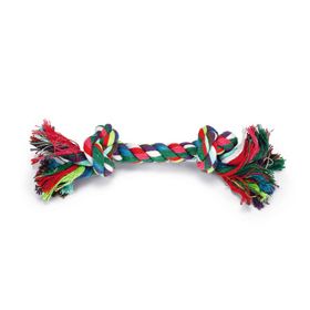 Beeztees Pamuk İplerden Çift Düğümlü Diş İpi 20x4x4 cm 50 gr Köpek Oyuncağı