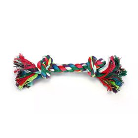 Beeztees Pamuk İplerden Çift Düğümlü Diş İpi 20x4x4 cm 50 gr Köpek Oyuncağı