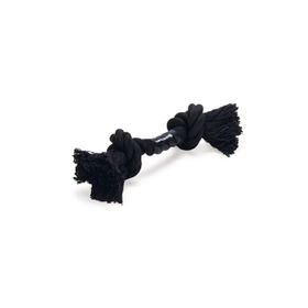 Beeztees Pamuk İplerden Çift Düğümlü Diş İpi Siyah 20x6x4.5 cm 71 gr Köpek Oyuncağı