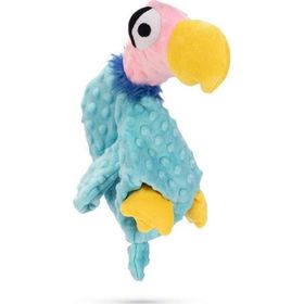 Beeztees Papağan 38x15x10 cm Turkuaz Peluş Köpek Oyuncağı
