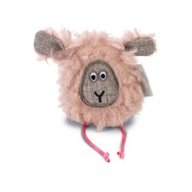Beeztees Peluş Koyun Pembe 12x12x3 cm Kedi Oyuncağı