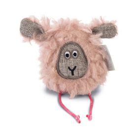 Beeztees Peluş Koyun Pembe 12x12x3 cm Kedi Oyuncağı