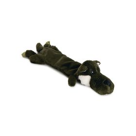 Beeztees Peluş Kurt Elastik 50x26x10 cm Yeşil Sesli Köpek Oyuncağı