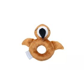 Beeztees Peluş Papağan 16x18x8.5 cm Kahverengi Köpek Oyuncağı