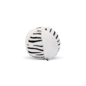 Beeztees Peluş Top 11 cm Siyah-Beyaz Köpek Oyuncağı
