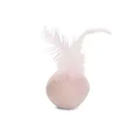 Beeztees Peluş Tüylü 5 cm Pembe Yavru Kedi Oyuncağı