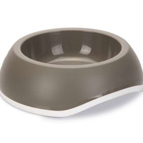 Beeztees Premium Gri 18 cm 1.2 lt Plastik Köpek Mama Su Kabı