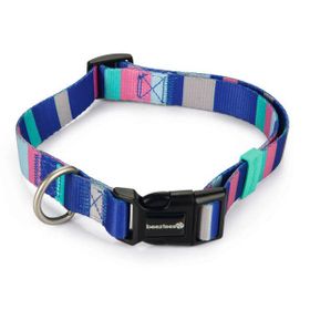 Beeztees Renkli Kalın Çizgiler 48-70 cm 25 mm Köpek Boyun Tasması