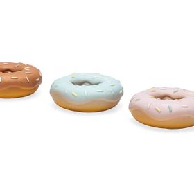 Beeztees Sesli Donut Lateks 7x7x3 cm Çeşitli Renklerde Köpek Oyuncağı