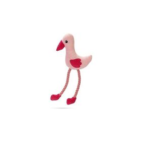 Beeztees Sesli Flamingo 39.5x19.5x6 cm Pembe Peluş Köpek Oyuncağı