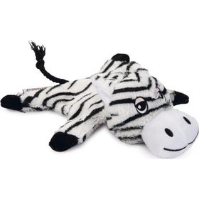 Beeztees Sesli Kaplan 18x19x8 cm Beyaz Siyah Peluş Köpek Oyuncağı