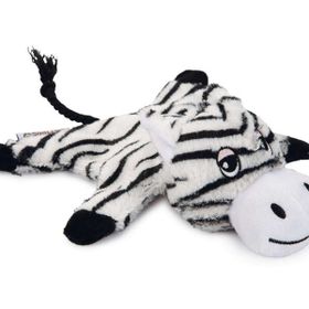 Beeztees Sesli Kaplan 18x19x8 cm Beyaz Siyah Peluş Köpek Oyuncağı