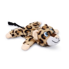 Beeztees Sesli Kaplan 18x19x8 cm Kahverengi Peluş Köpek Oyuncağı