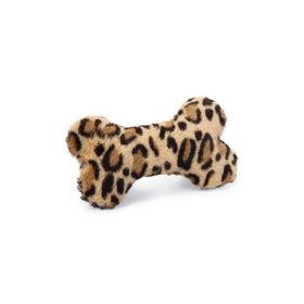 Beeztees Sesli Kemik 18x13x3 cm Siyah Kahverengi Peluş Köpek Oyuncağı