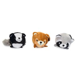 Beeztees Sesli Köpek 32x11x7 cm Çeşitli Renklerde Peluş Köpek Oyuncağı